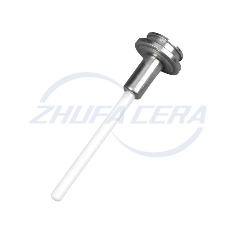 قضيب المكبس السيراميك زركونيا برأس معدني