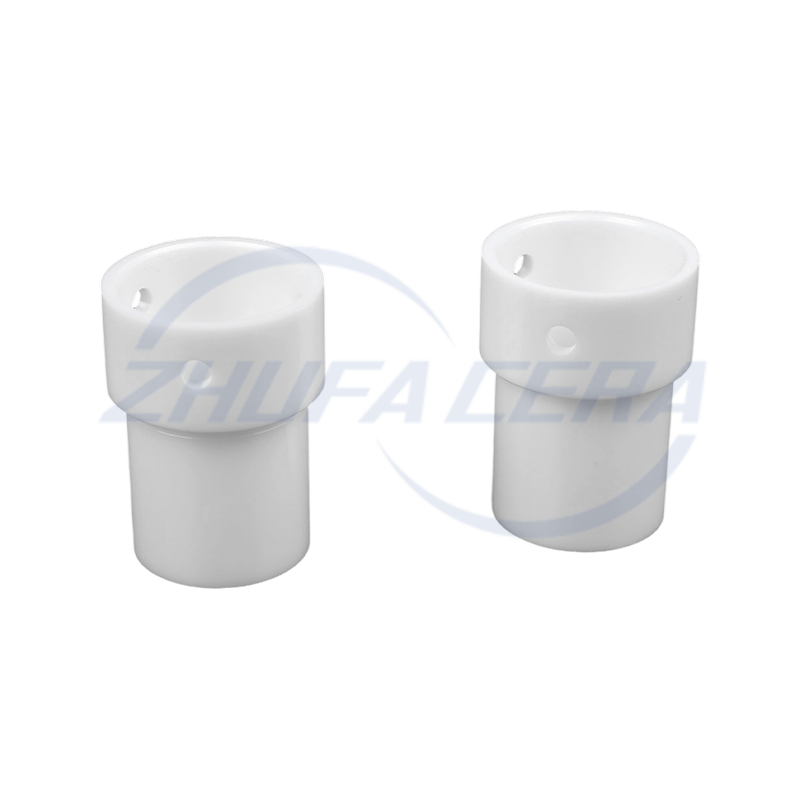 أنبوب السيراميك المحفور على شكل حرف T